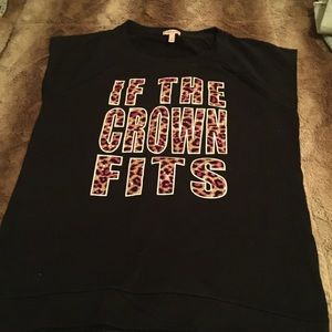 Juicy Couture sleeveless sweatshirt